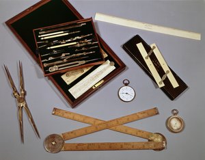 Isambard Kingdom Brunelin käyttämät piirustusvälineet